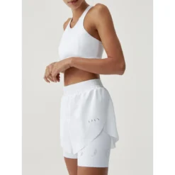 Born Living Yoga Shorts Deportivos De Mujer En Tejido Performance Con Inner Pant -Equipo De Fitness shorts deportivos de mujer en tejido performance con inner pant 2