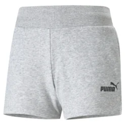 Shorts Deportivos Essentials Mujer PUMA Negro -Equipo De Fitness shorts deportivos essentials mujer puma gris