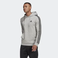 ADIDAS Sudadera Con Capucha Essentials 3 Bandas -Equipo De Fitness sudadera con capucha essentials 3 bandas 5