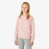 Sudadera Cuello Redondo Niños French Terry Algodón - Básica Rosa