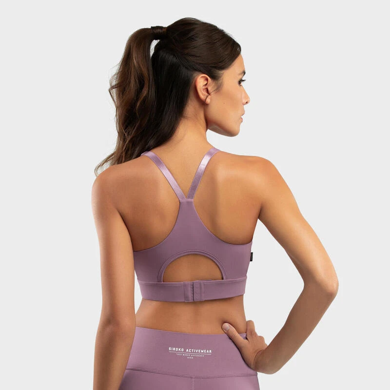 Sujetador Deportivo Alto Impacto Pacemaker Mauve 2 Sujetador Deportivo Alto Impacto Pacemaker Mauve - Imagen 2