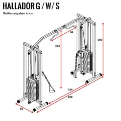 Supfit Hallador Cable Pull Tower Negro 9 Supfit Hallador Cable Pull Tower Negro -Equipo De Fitness supfit hallador cable pull tower negro 4