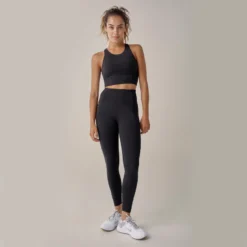 Top Deportivo Diardi Sujecion Alta De Mujer Black Limba -Equipo De Fitness top deportivo diardi sujecion alta de mujer black limba 3