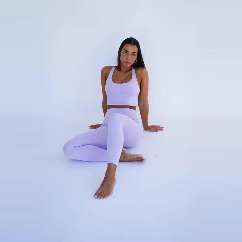 Top Deportivo Fitness Sostenible Poliéster Mujer Fitplanet Seahorse Lila 5 Top Deportivo Fitness Sostenible Poliéster Mujer Fitplanet Seahorse Lila - Imagen 5