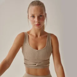 Top Deportivo Vera Sujecion Media De Mujer Black Limba