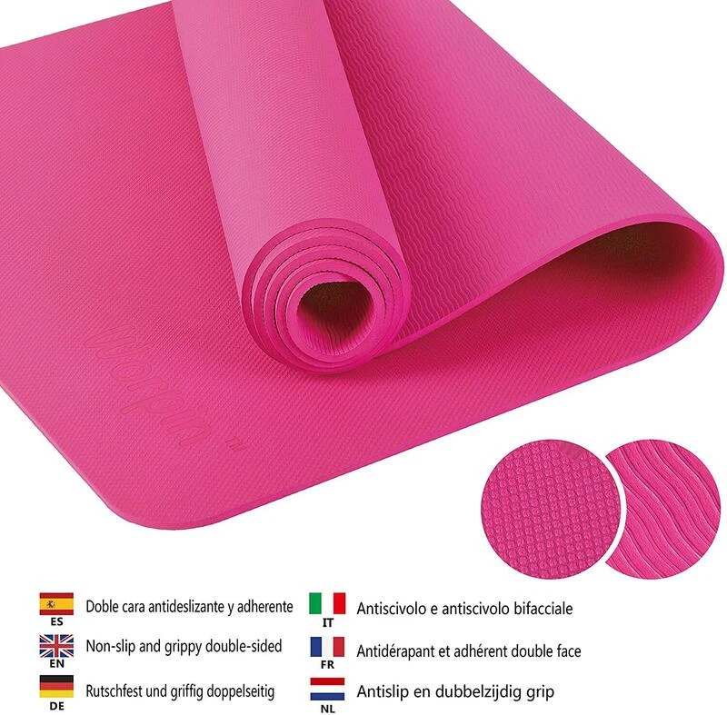 Yoga Mat / Esterilla De Yoga Suave Confort 183 CM / Rosa 2 Yoga Mat / Esterilla De Yoga Suave Confort 183 CM / Rosa - Imagen 2