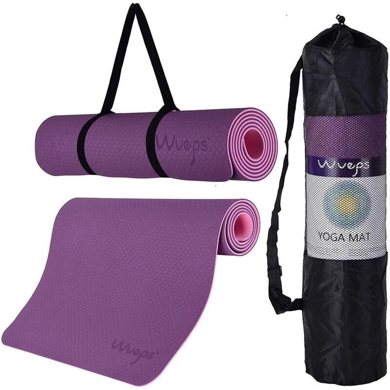Yoga Mat / Esterilla De Yoga Suave Confort Blue Sky Blue 183 CM 6 Yoga Mat / Esterilla De Yoga Suave Confort Blue Sky Blue 183 CM - Imagen 6
