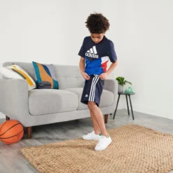 Zapatillas Con Cordones Niños Adidas Neo Advantage Blancas -Equipo De Fitness zapatillas con cordones nios adidas neo advantage blancas 3