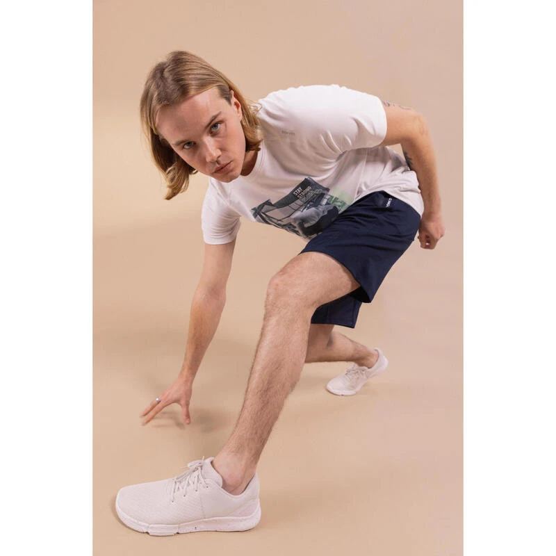 ZAPATILLAS DE FITNESS HOMBRE 100 2.0 BEIGE BLANCO ROTO 1 ZAPATILLAS DE FITNESS HOMBRE 100 2.0 BEIGE BLANCO ROTO